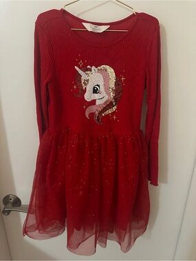 H&M Unicorn Tulle Dress – Size 6-8Y